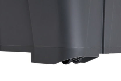 天馬 大きく開くコンテナー 95L チャコールグレー 屋外 収納ボックス ベランダ ストッカー(代引不可)