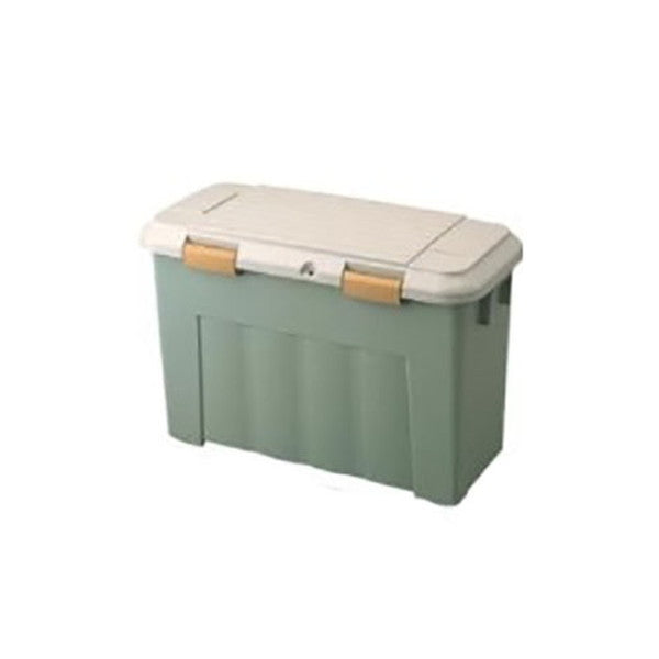 ベランダスリム100 グリーングレー ( ベランダ 収納 ストッカー ) スリムタイプだから狭いベランダでも大丈夫!ベランダストッカー(代引不可)