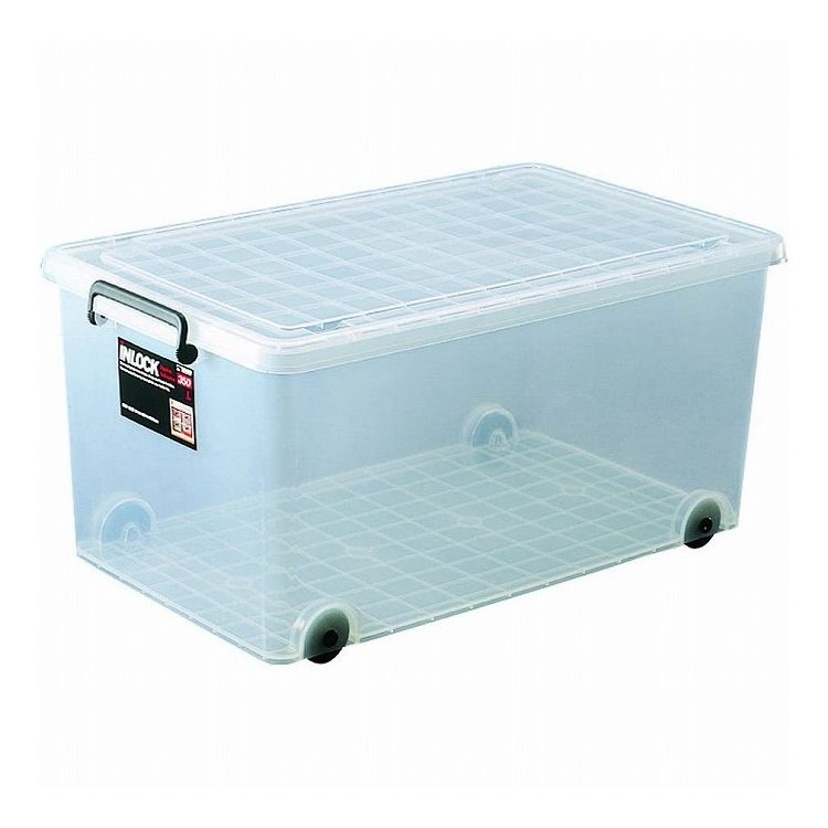 収納ケース 大容量 インロック350(L) クリア(代引不可)