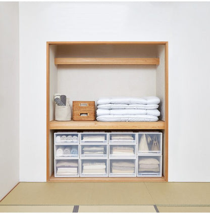 【2025年新作】 天馬 収納ケース Fits フィッツケース 74-39XL WC(ホワイトクリア)