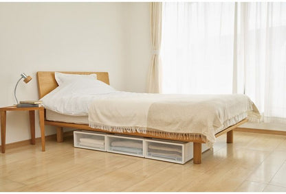 【2025年新作】 天馬 収納ケース Fits フィッツケース 74-44M WC(ホワイトクリア)