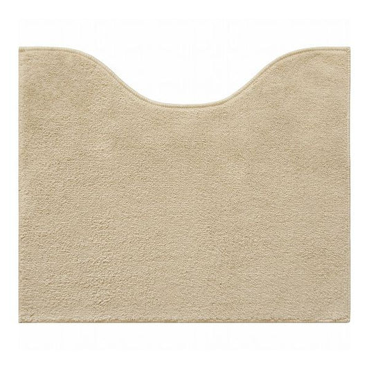 オカトー ナチュラル トイレマット 50×60cm プレーンベージュ トイレ マット トイレタリー すべり止め 洗濯機OK 足元(代引不可)