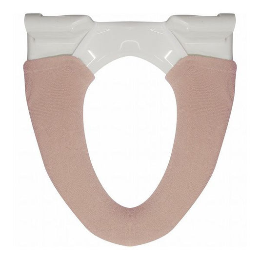 【3個セット】 オカトー ナチュラル 洗浄・暖房用 便座カバー ピンク 便座 カバー 洗浄暖房 トイレ用品 フック トイレタリー(代引不可)