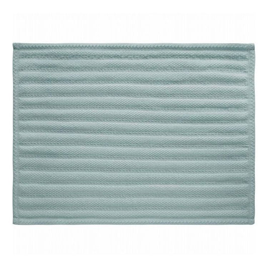 オカトー ほんまにいっぺん使てみて! バスマット 45×60cm ペールブルー 防臭 滑り止め 洗濯可 ウォッシャブル 吸水パルプ(代引不可)