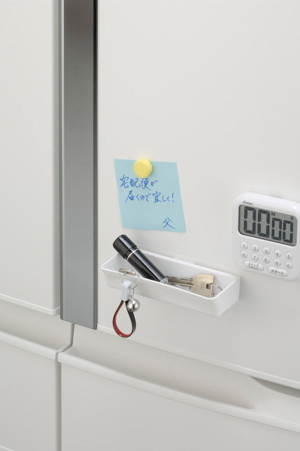 【10個セット】 イノマタ化学 マグネットトレー ホワイト 5091 磁石 キッチン 日本製 マグネット 冷蔵庫 収納 デスク(代引不可)