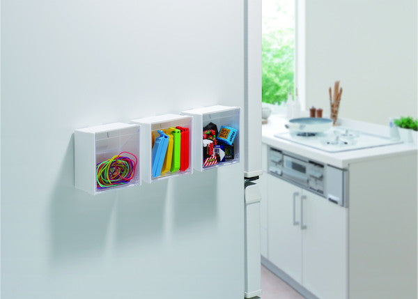 【10個セット】 イノマタ化学 マグネットスイングケース ホワイト 5099 磁石 キッチン 日本製 マグネット 冷蔵庫 収納 デスク(代引不可)