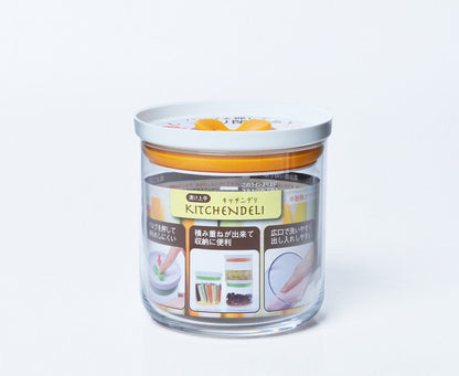 東洋佐々木ガラス キッチンデリ キーパー M オレンジ(代引不可)