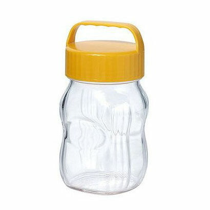 東洋佐々木ガラス 漬け上手 フルーツシロップびん オレンジ 1L (ガラス保存瓶)(代引不可)