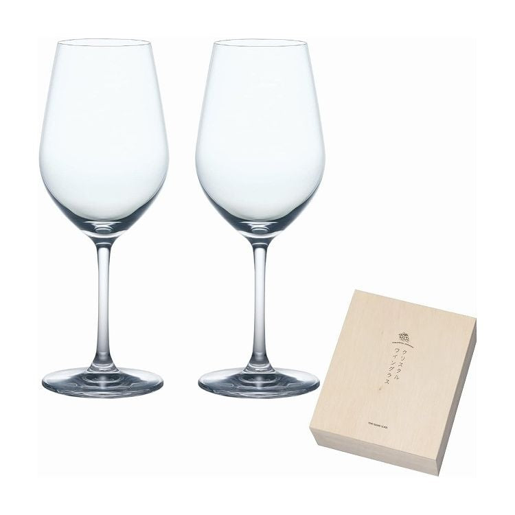 東洋佐々木ガラス クリスタルワイングラスセット 365ml×2 G456-S110(代引不可)