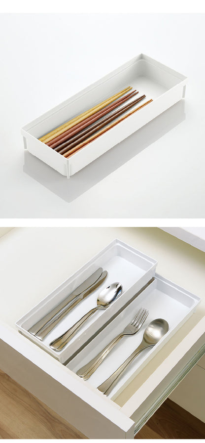 【2個セット】 トトノ(totono) 引き出し用 カトラリーポケットR レギュラー 幅28×奥行10.5×高さ4.4(cm) カトラリートレー カトラリー収納 キッチン 収納 キッチン収納(代引不可)