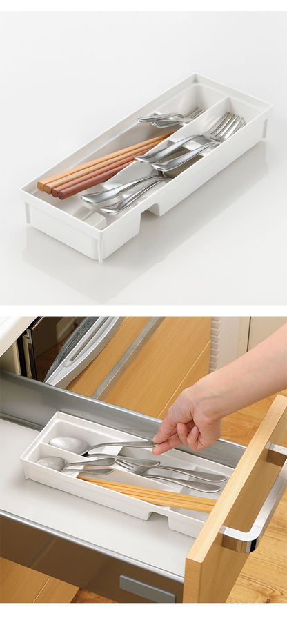 【2個セット】 トトノ(totono) カトラリースタンドR レギュラー 引き出し用 幅28×奥行10.5×高さ4.4(cm カトラリートレー カトラリー収納 キッチン 収納 キッチン収納(代引不可)
