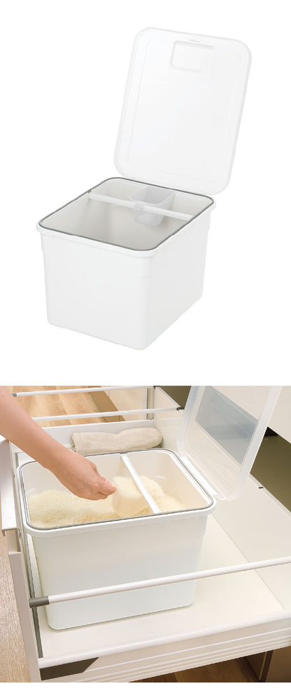 【2024年 新発売】米びつ 10kg トトノ 引き出し用 米びつR ( 抗菌 計量カップ付き 無洗米兼用 米櫃 こめびつ ライスストッカー シンク下米びつ システムキッチン キッチン 収納 米 保管(代引不可)