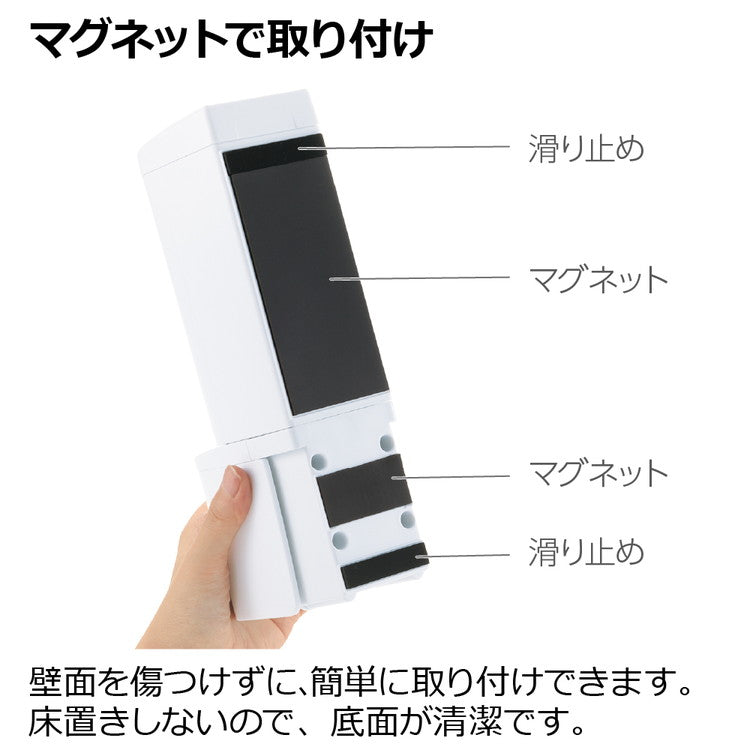 【2024年 新作!】 リッチェル ホバー マグネット泡ディスペンサー 500 ホワイト