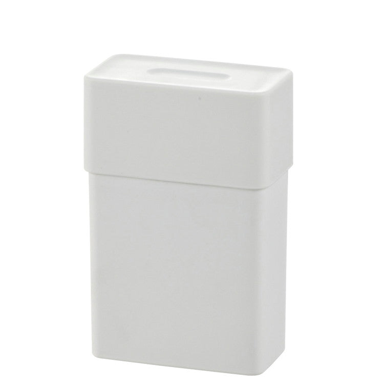 リッチェル hover(ホバー) マグネット石けんケース ホワイト 洗濯石けんケース 石鹸ケース 部分洗い フタつき 磁石(代引不可)