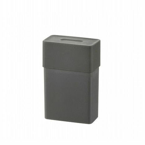 リッチェル hover(ホバー) マグネット石けんケース ダークグレー 洗濯石けんケース 石鹸ケース 部分洗い フタつき 磁石(代引不可)