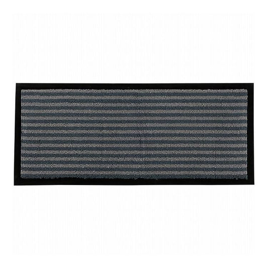 リッチェル 玄関吸水マット スリム ボーダー 屋内用 30×70cm 室内 雨水 雪 靴裏 事務所 会社(代引不可)