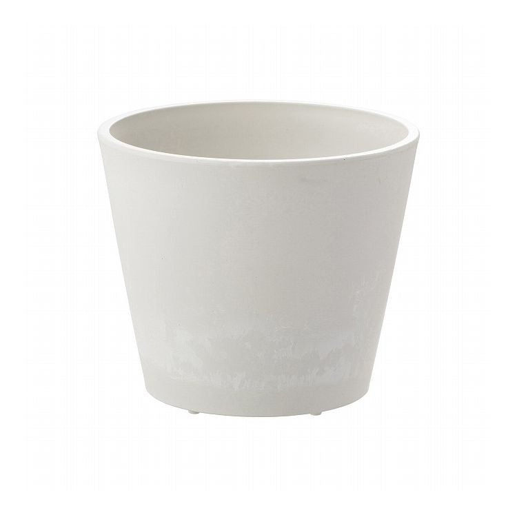 リッチェル ボタニー ハイドポット 23型 ホワイト 鉢 鉢カバー 植木鉢 プランターカバー 6号 7号鉢 丸型(代引不可)
