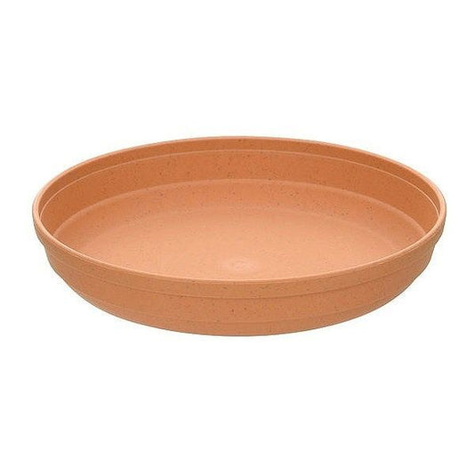 【3個セット】 リッチェル ひよっこ プレート 6号 ブラウン 鉢 ソーサー(代引不可)