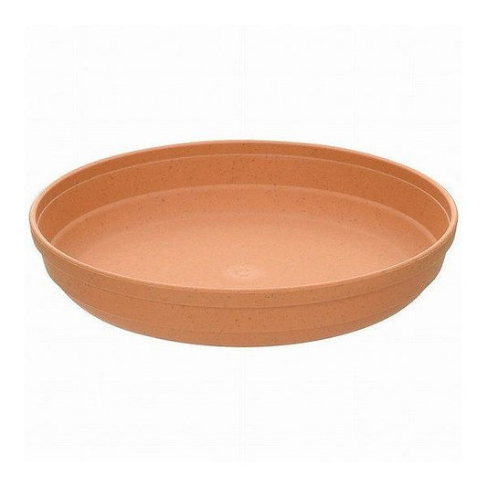 【3個セット】リッチェル ひよっこ プレート 8号 ブラウン 鉢 ソーサー(代引不可)