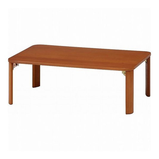 不二貿易 折脚ローテーブル ナチュラル 12842 折りたたみ テーブル ローテーブル KSM-9060(代引不可)