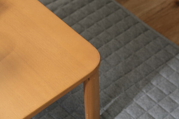 不二貿易 折脚ローテーブル ナチュラル 12842 折りたたみ テーブル ローテーブル KSM-9060(代引不可)