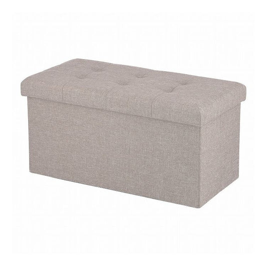 不二貿易 ハント ストレージベンチ 6030 ライトグレー HS-DXZ01スツール 収納 オットマン ベンチ(代引不可)