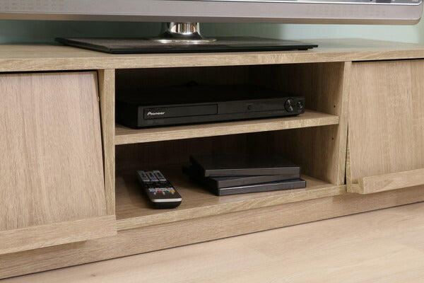 不二貿易 フラップTVボード ホワイトオーク テレビボード テレビスタンド テレビ 台 ローボード TV台(代引不可)