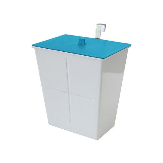 八幡化成 アピュイ ハングポケット 3L ブルー 232308 フック付きで収納扉に簡単に取り付け可能!(代引不可)