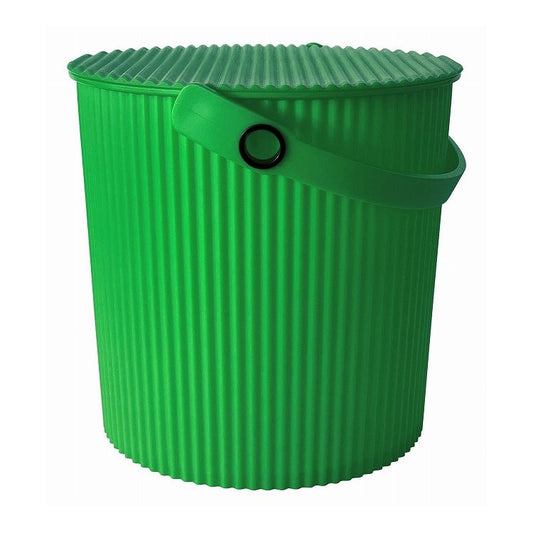 八幡化成 カラーバケット(フタ付)102 10L グリーン バケツ 蓋付き(代引不可)