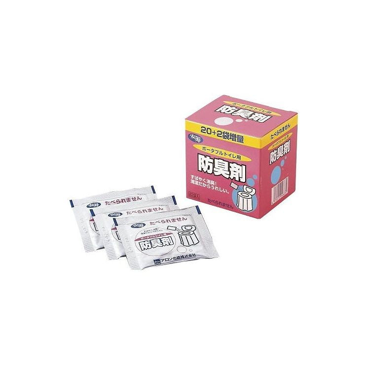 アロン化成 ポータブルトイレ用防臭剤 22袋入(代引不可)