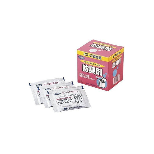 アロン化成 ポータブルトイレ用防臭剤 22袋入(代引不可)
