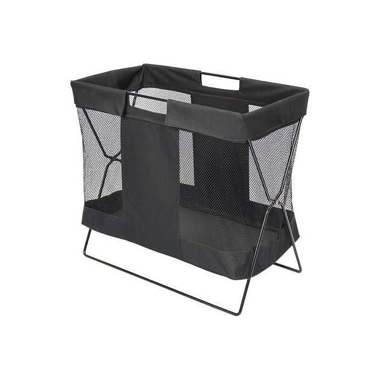 サワフジ メッシュバスケット 大 ブラック MB-057(代引不可)