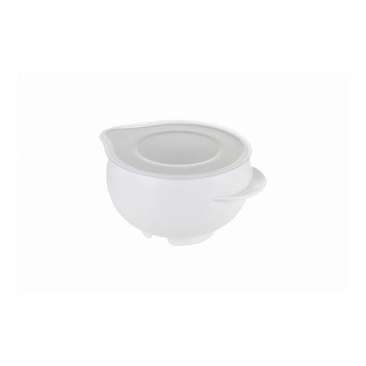 【2個セット】 リッチェル らくチンお料理ボウル たれーぬ ホワイト M 16990-2 (調理ボウル) 電子レンジで時短料理!(代引不可)