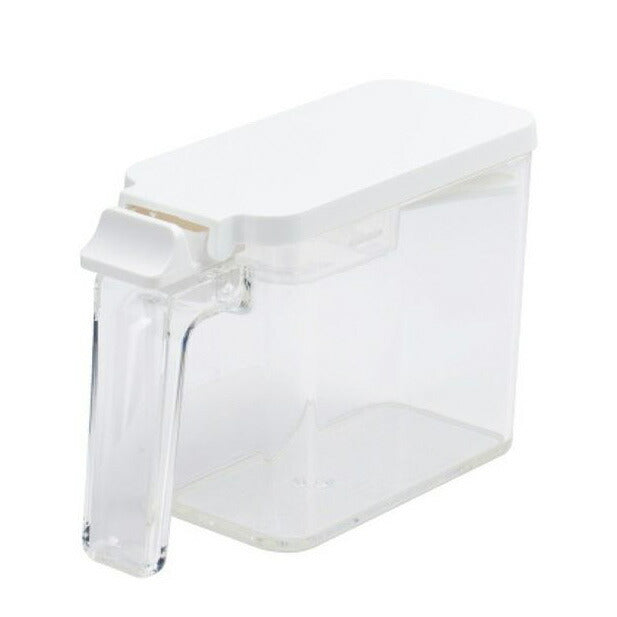 アスベル フォルマ 密閉プッシュポット(S) 450ml ホワイト A1146(代引不可)