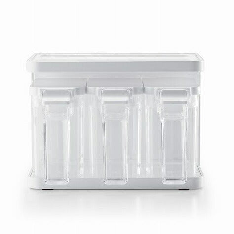 アスベル フォルマ ポットセット S3 (ポットS×3個 + マグネットラック) ホワイト A1148(代引不可)