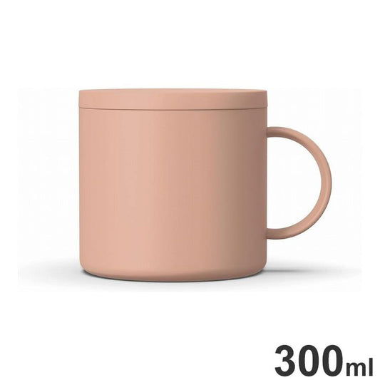 アスベル 保温 マグカップ F300 グレイッシュピンク(代引不可)