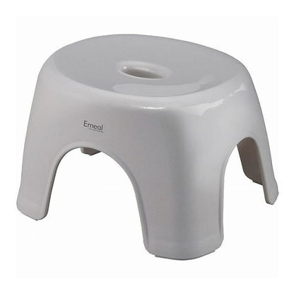 アスベル Emeal エミール 風呂椅子 座面高さ20cm グレー バスチェア バススツール ニュアンス くすみ カラー 腰掛け(代引不可)