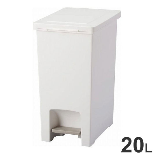 アスベル エバン EBAN ペダル スリム 20L ホワイト(代引不可)