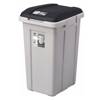 アスベル ジョイント分別ペール 45L ブラック