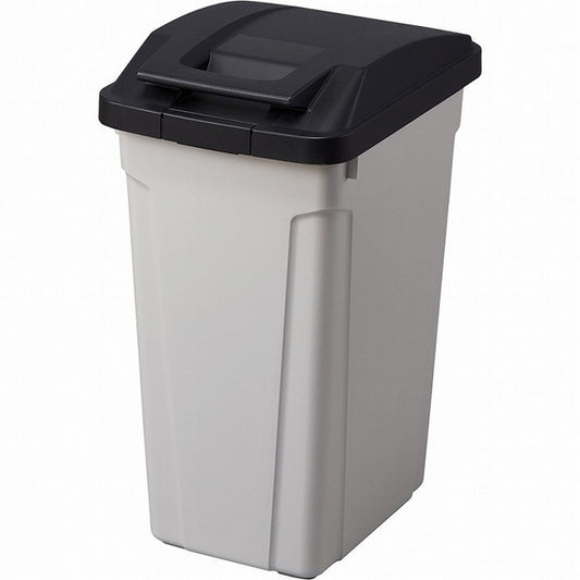 アスベル ハンドル付分別ペール 45L ブラック