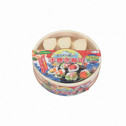 おウチで楽しい 手巻き寿司桶 27cm(4点セット) D-6765
