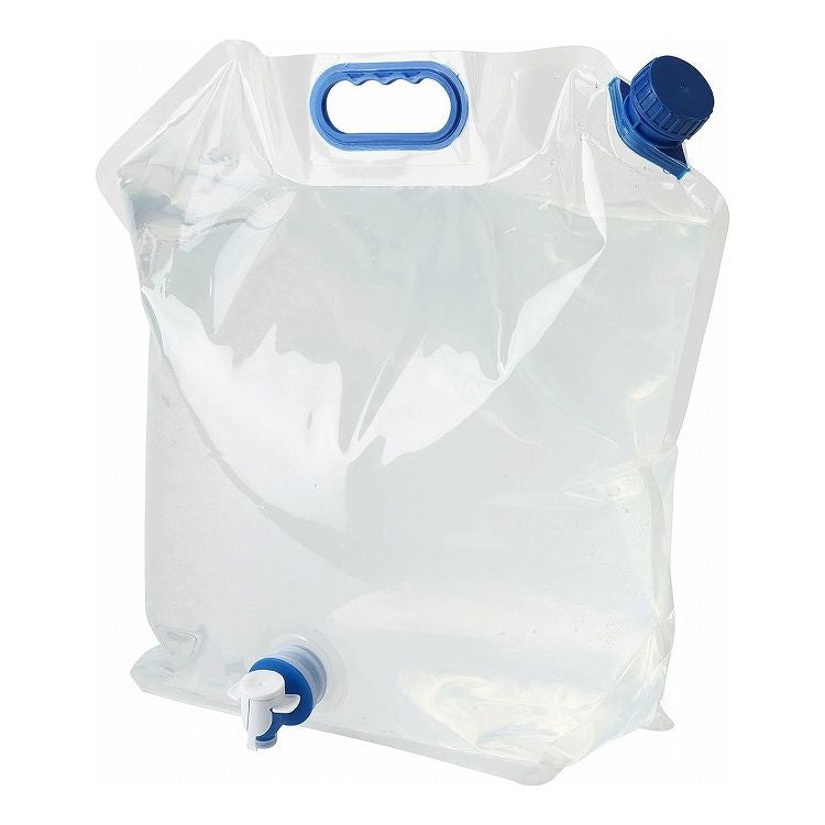 プラテック 折りたたみ水タンク 12L PK-12 ウォータータンク 水容器 12リットル 折り畳み コンパクト