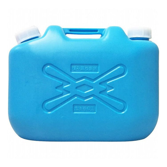 灯油缶 青 10L ポリタンク(代引不可)