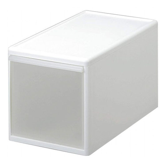 吉川国工業所 Like-it 組み合わせて使える収納ケース ミディL / 幅25.5×奥行46.5×高さ28cm ホワイト MOS-05(代引不可)