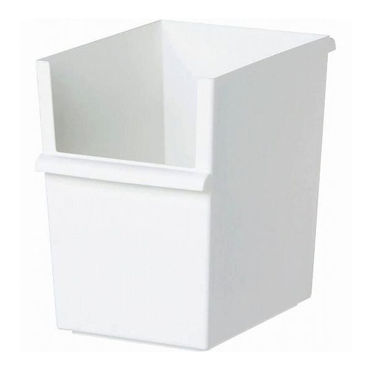 【3個セット】 吉川国工業所 ジャストイット コンテナー スリム(深) ホワイト JTR-04 ライクイット Like-it カラーボックス収納 ストッカー(代引不可)