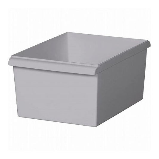 【3個セット】 吉川国工業所 ジャストイット コンテナー スリム(浅) グレー JTR-05 ライクイット Like-it カラーボックス収納 ストッカー(代引不可)