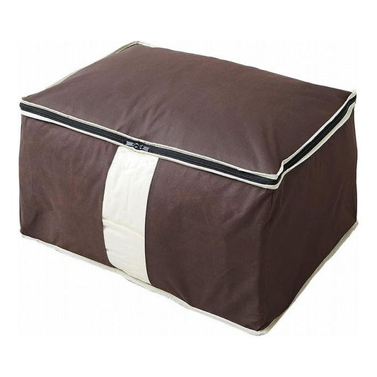 アイメディア 炭入り消臭 羽毛布団収納ケース タテ型 ダブル用 衣類 収納(代引不可)