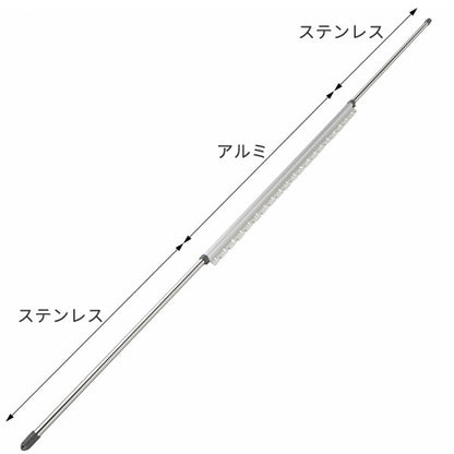 【2本セット】 セキスイ 物干し竿 ステンレス&アルミ ハンガー掛け付き 継ぎ伸縮竿 3m STFA-30 屋外 3m 伸縮 物干竿 ものほしざお 洗濯物干し 外用 ハンガー掛け ピンチ 取付 継ぎ伸縮(代引不可)