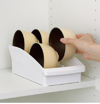 【棚置きデッシュスタンド6点セット ホワイト】 リッチェル トトノ (totono) 棚置き用 ディッシュスタンド ミニ 1点 レギュラー 2点 ワイド 2点 お椀スタンド 1点(代引不可)