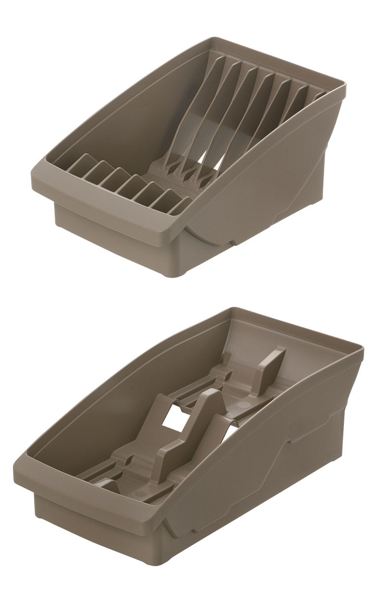 【棚置きデッシュスタンド6点セット ブラウン】 リッチェル トトノ (totono) 棚置き用 ディッシュスタンド ミニ 1点 レギュラー 2点 ワイド 2点 お椀スタンド 1点(代引不可)